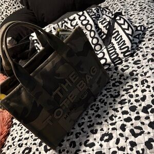 Marc Jacobs Green Camouflage Tote